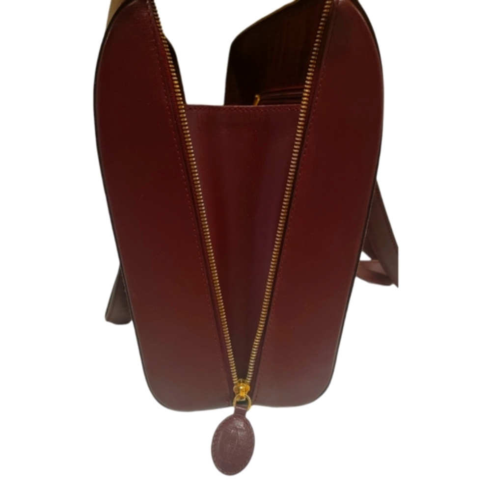 !SOLD! Authentic CARTIER Must Bordeaux 2 Way Shoulder / Crossbody - Picture 8 of 15